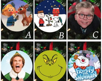 Christmas Movie themed ornaments !