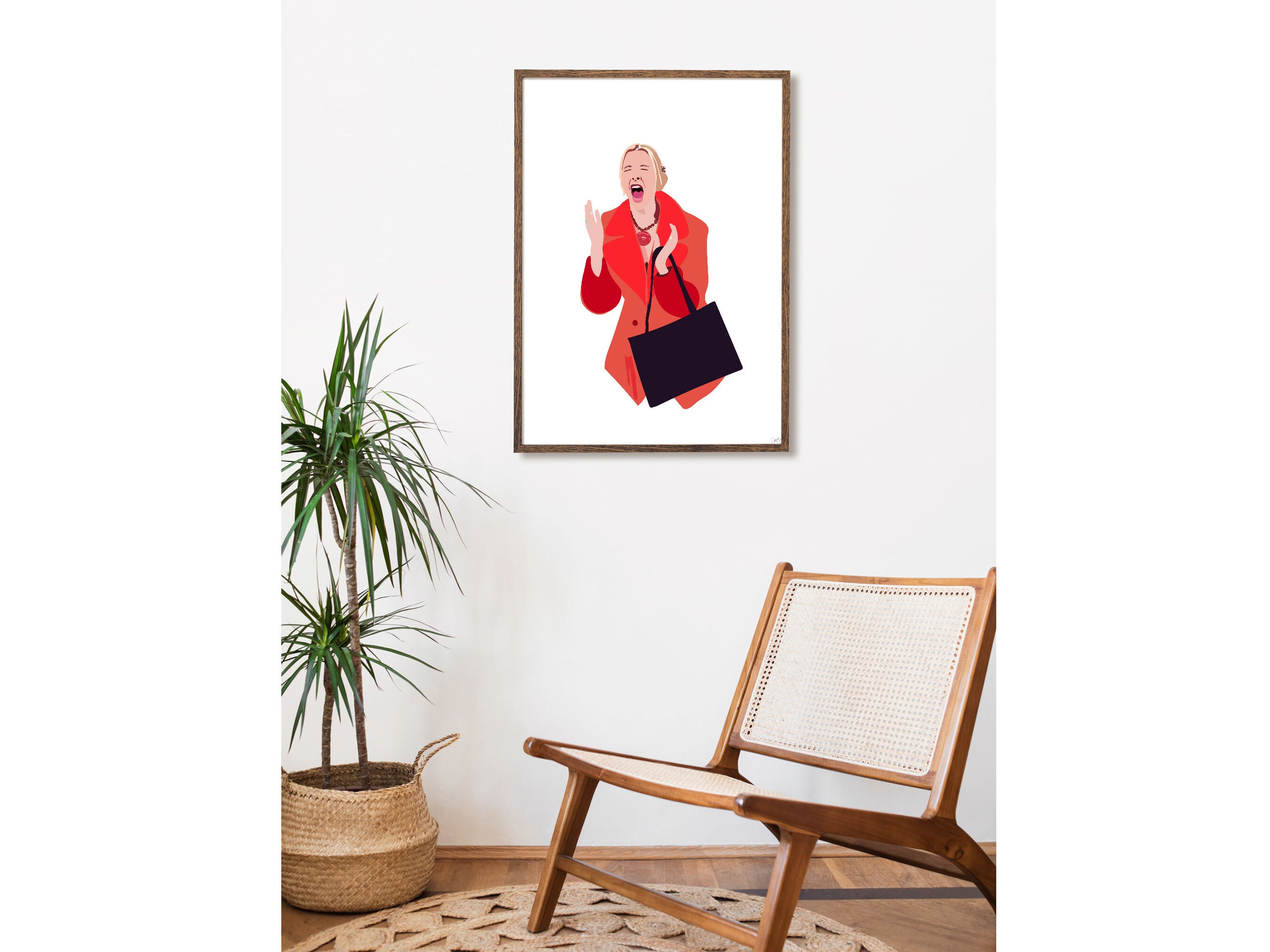 Phoebe Buffay Poster Instant Download Friends Wall Art Oh - Etsy