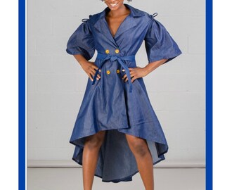 blue jean dresses for a wedding