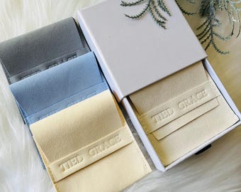 Custom Microfiber Jewelry Pouch – Personalized Logo, Multiple Colors, Fast Shipping from Canada
