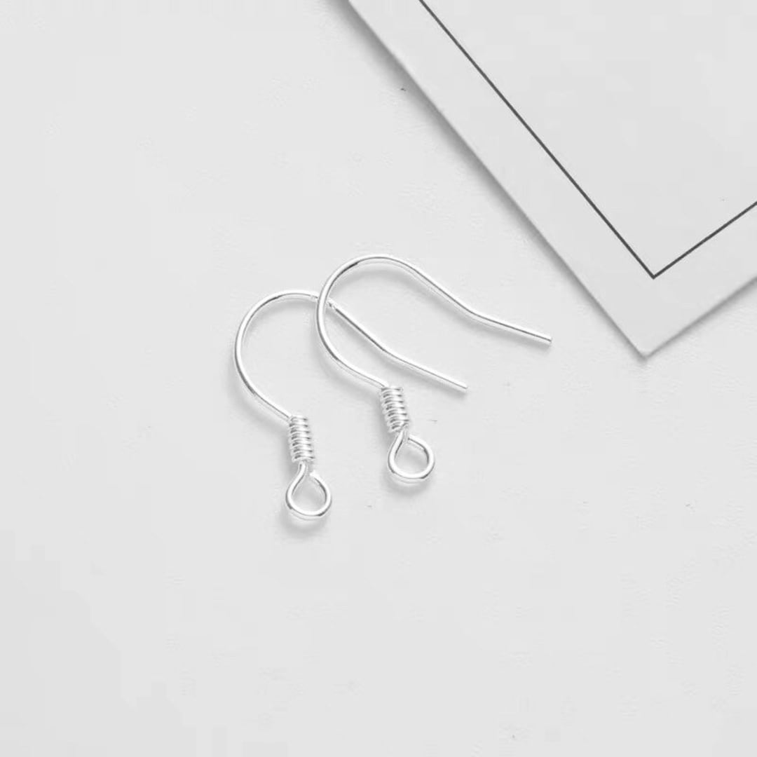 Sterling Silver Fish Hooks925 Sliver Earring Hooks Ear Etsy UK