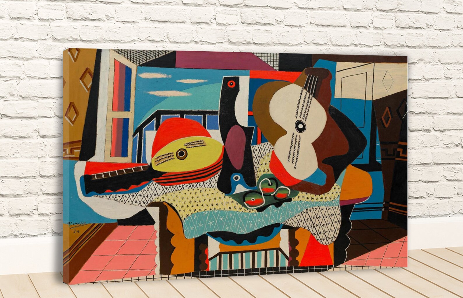 Pablo Picasso Spanish Artist Mandolin And Guitar 1924 Etsy