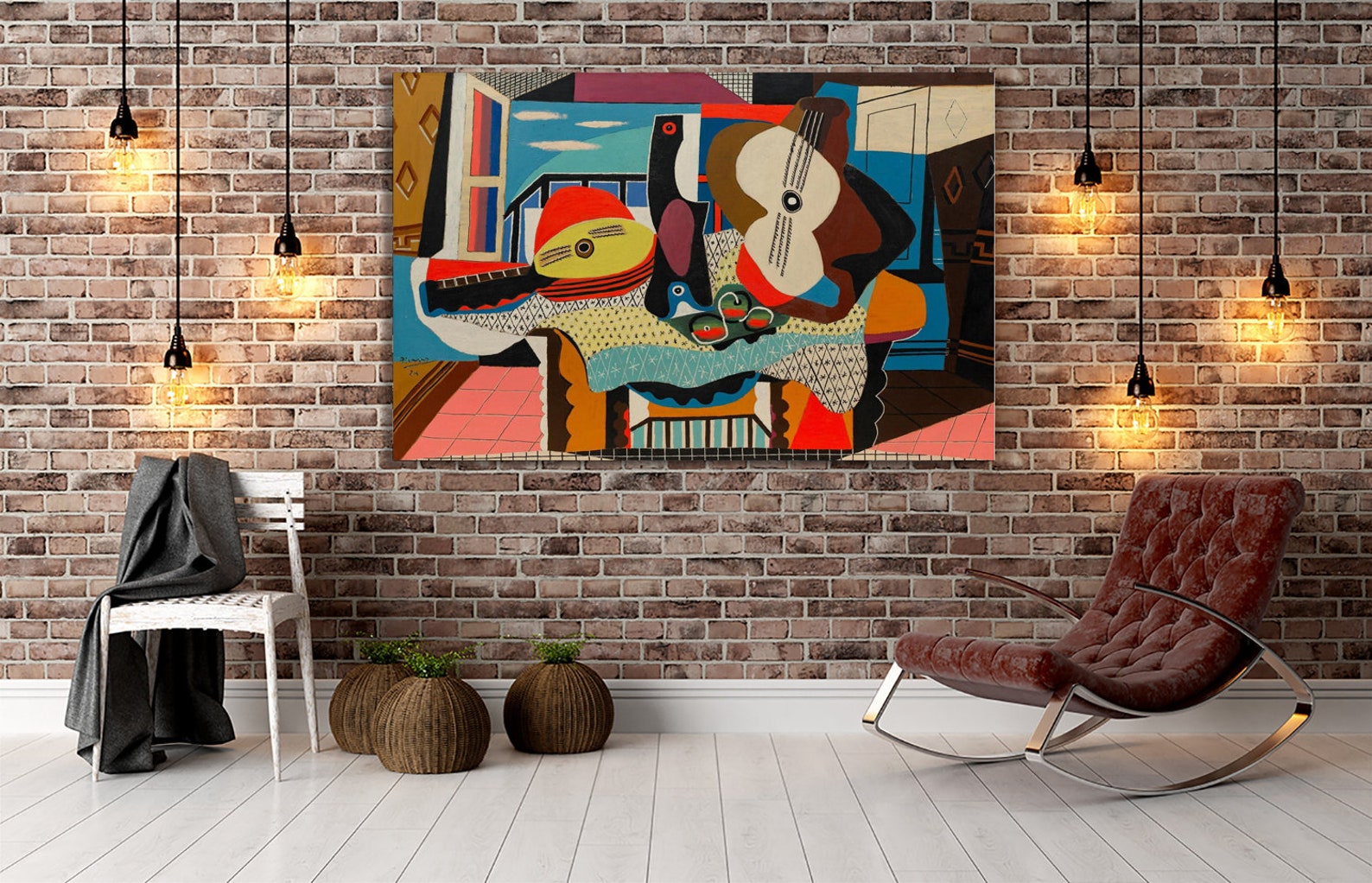 Pablo Picasso Spanish Artist Mandolin And Guitar 1924 Etsy