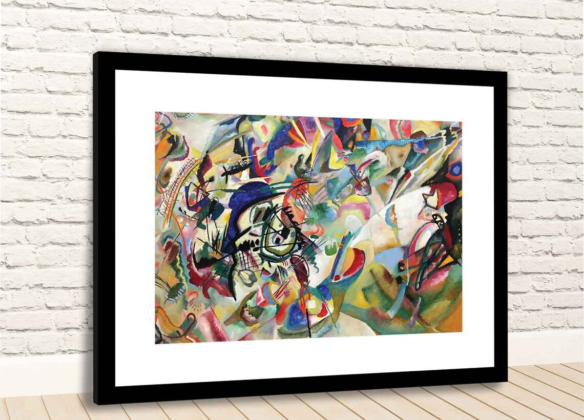 Wassily Kandinsky Composition VII 1913 Photo Print Picture | Etsy