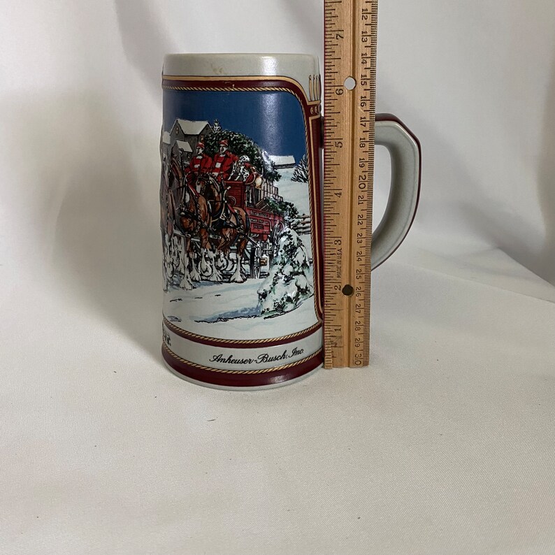 Budweiser Beer Mug Stein - Thumbnail 3
