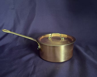 Vintage Copper 1 Quart Sauce Pan Made in France