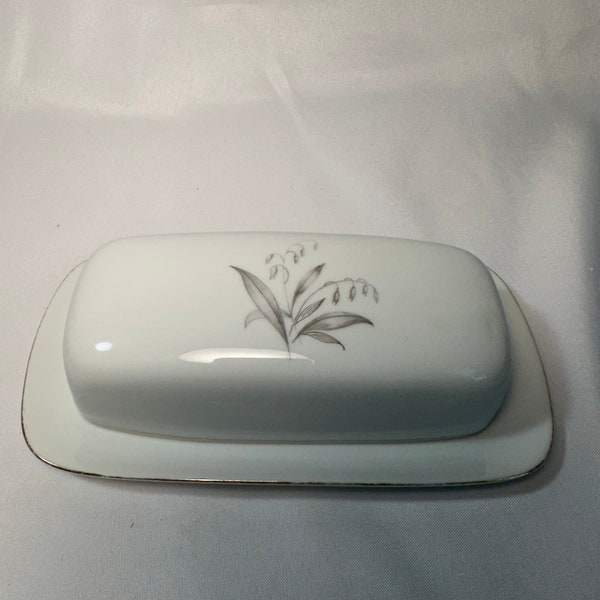 Vintage Kaysons Fine China Golden Rhapsody 1961 Butter Dish