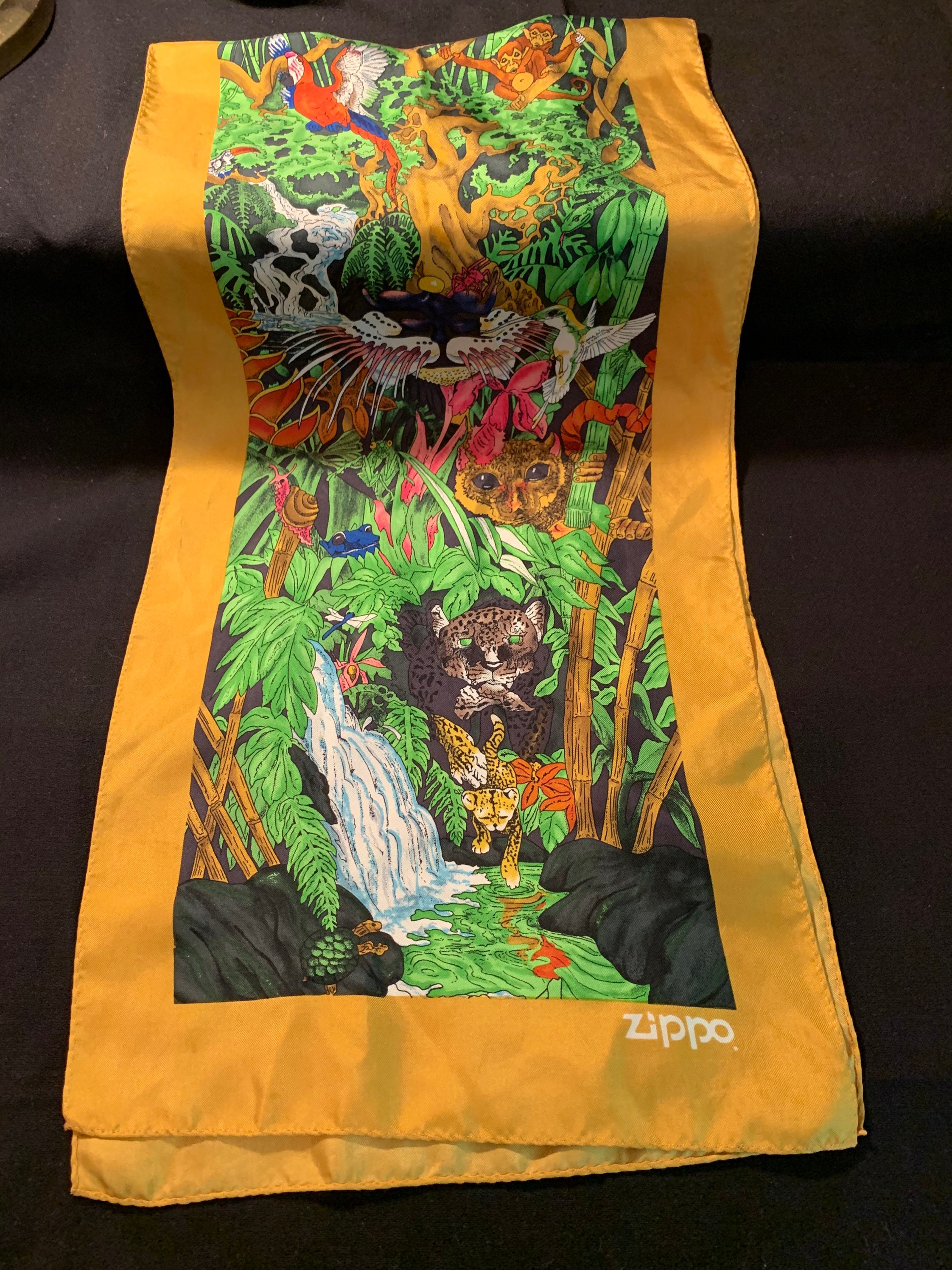 Zippo Mysteries of the Forest 1995 Collectable of the Year Scarf 