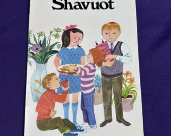 Vintage Children’s Booklet Shavuot by Miriam Schlein