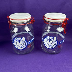 Pillsbury Doughboy Canister Set - Etsy