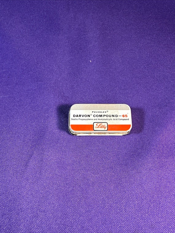 Vintage Darvon Compound - 65 Dextrose Propoxyphen… - image 1