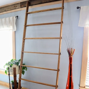 Painted Extra Wide Blanket Ladder Very Large Farmhouse Quilt Rack Display Oversized Decorative Towel Holder Nursery 5 6 Foot Tall Wide Etsy