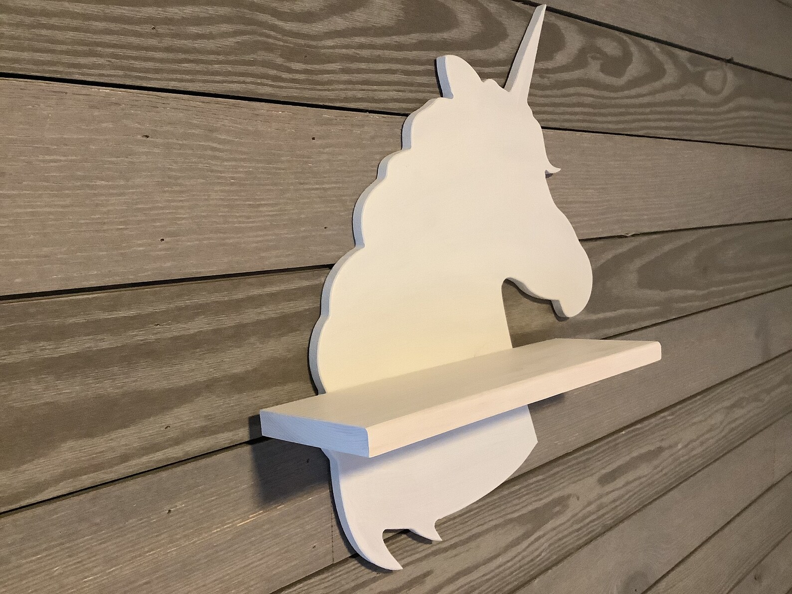 Unicorn Shelf Wall Decor Etsy