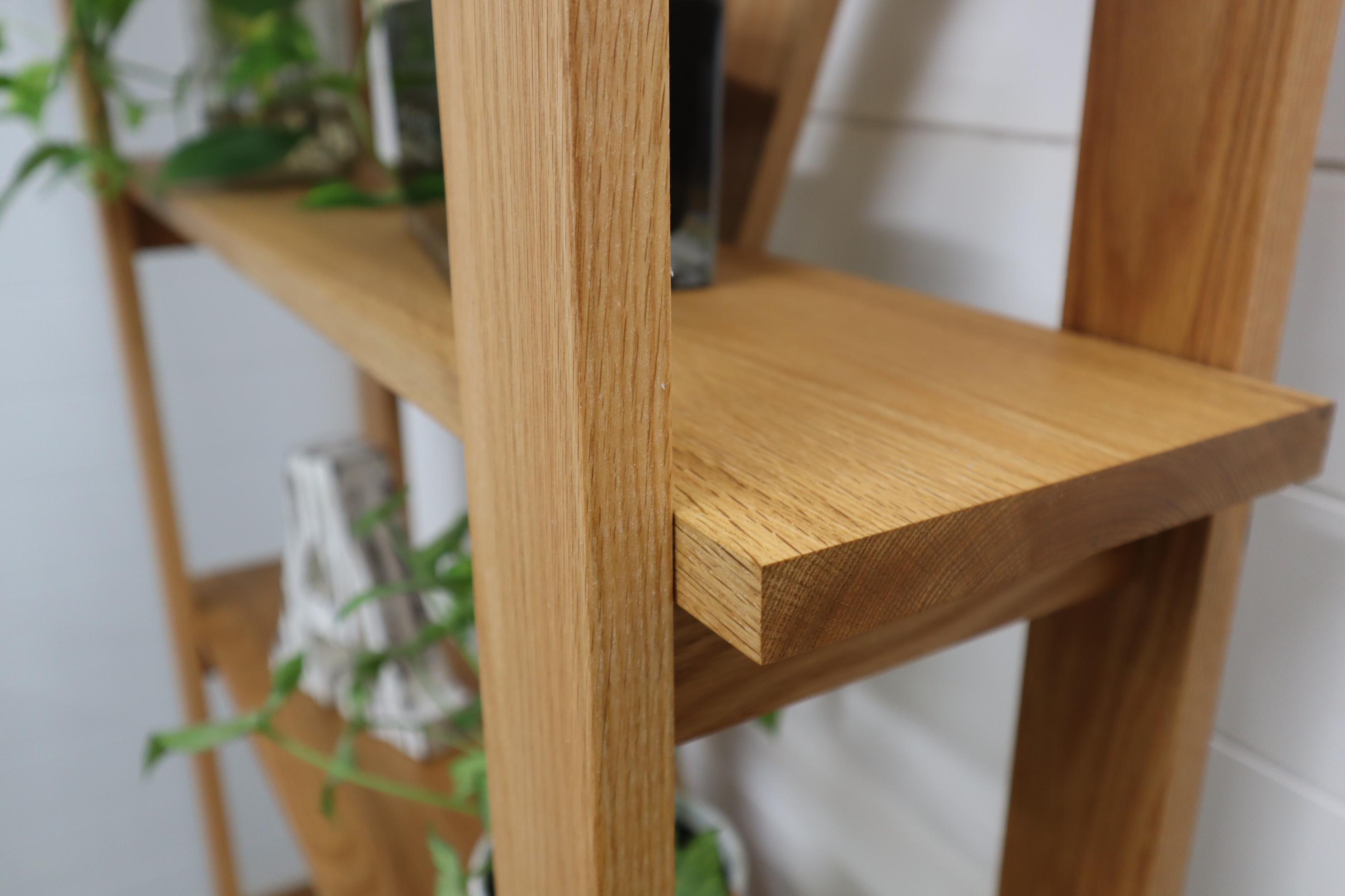 未使用MagicalFurniturePuroShelf/S-size Concepts In Wood 36 in. Dry Oak Wood 6-shelf Standard