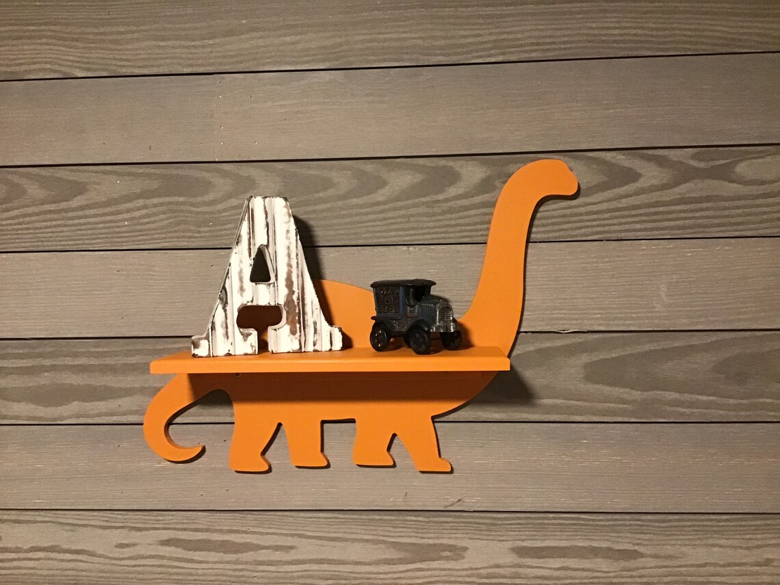 Dinosaur Shelf Etsy
