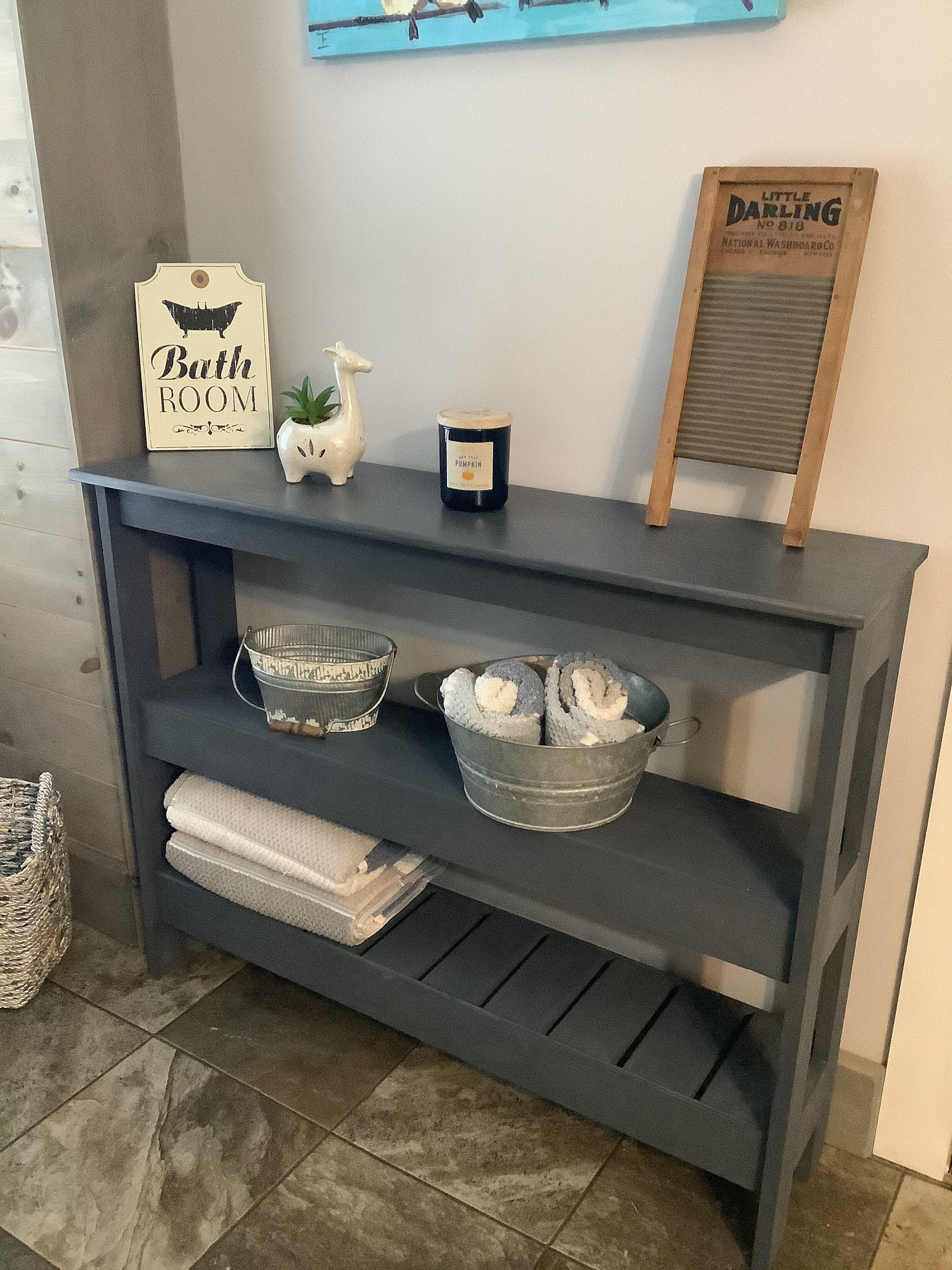 Bathroom Console Etsy