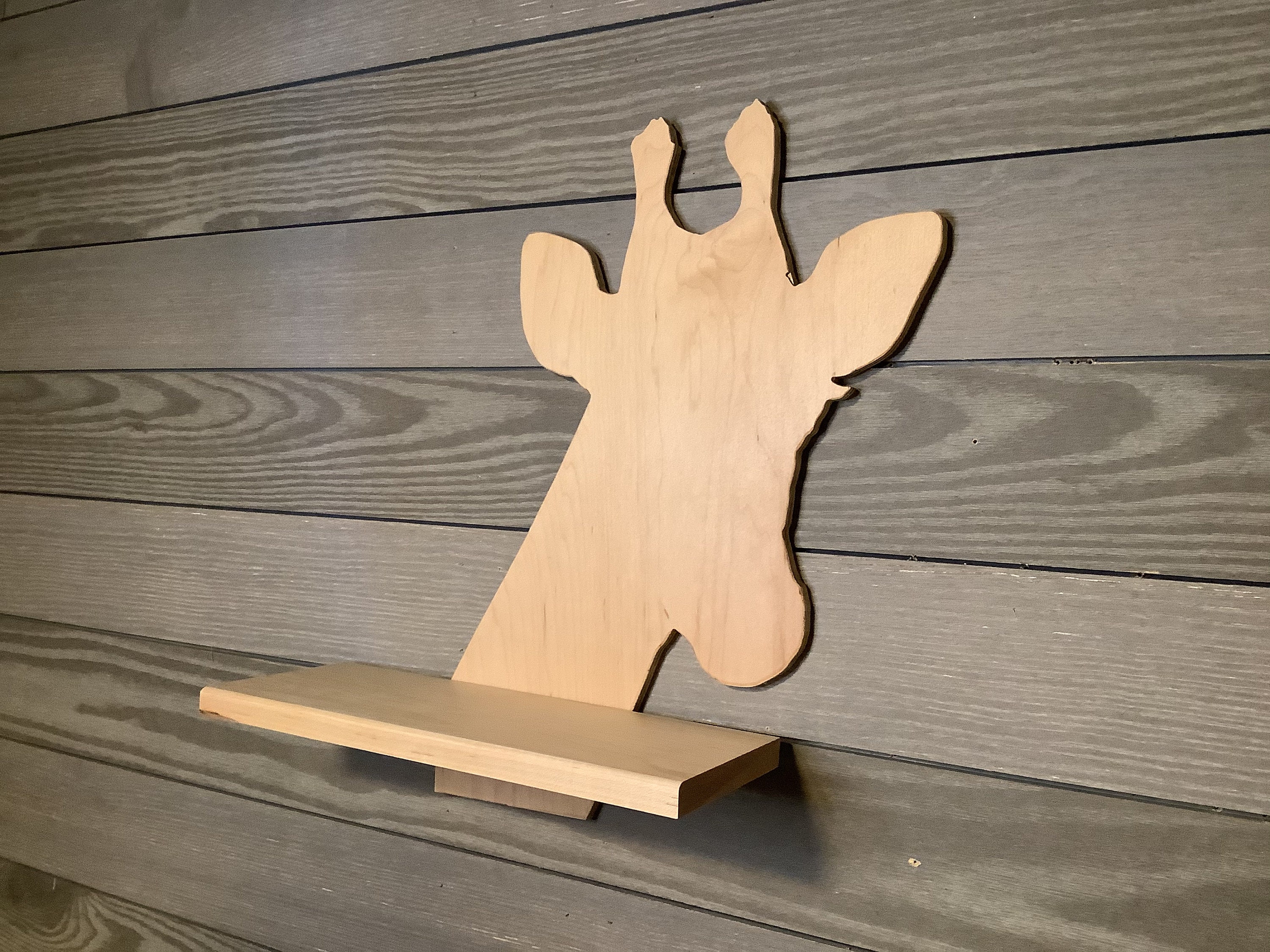 Giraffe Shelf Giraffe Wall Decor Safari Wall Decor Etsy