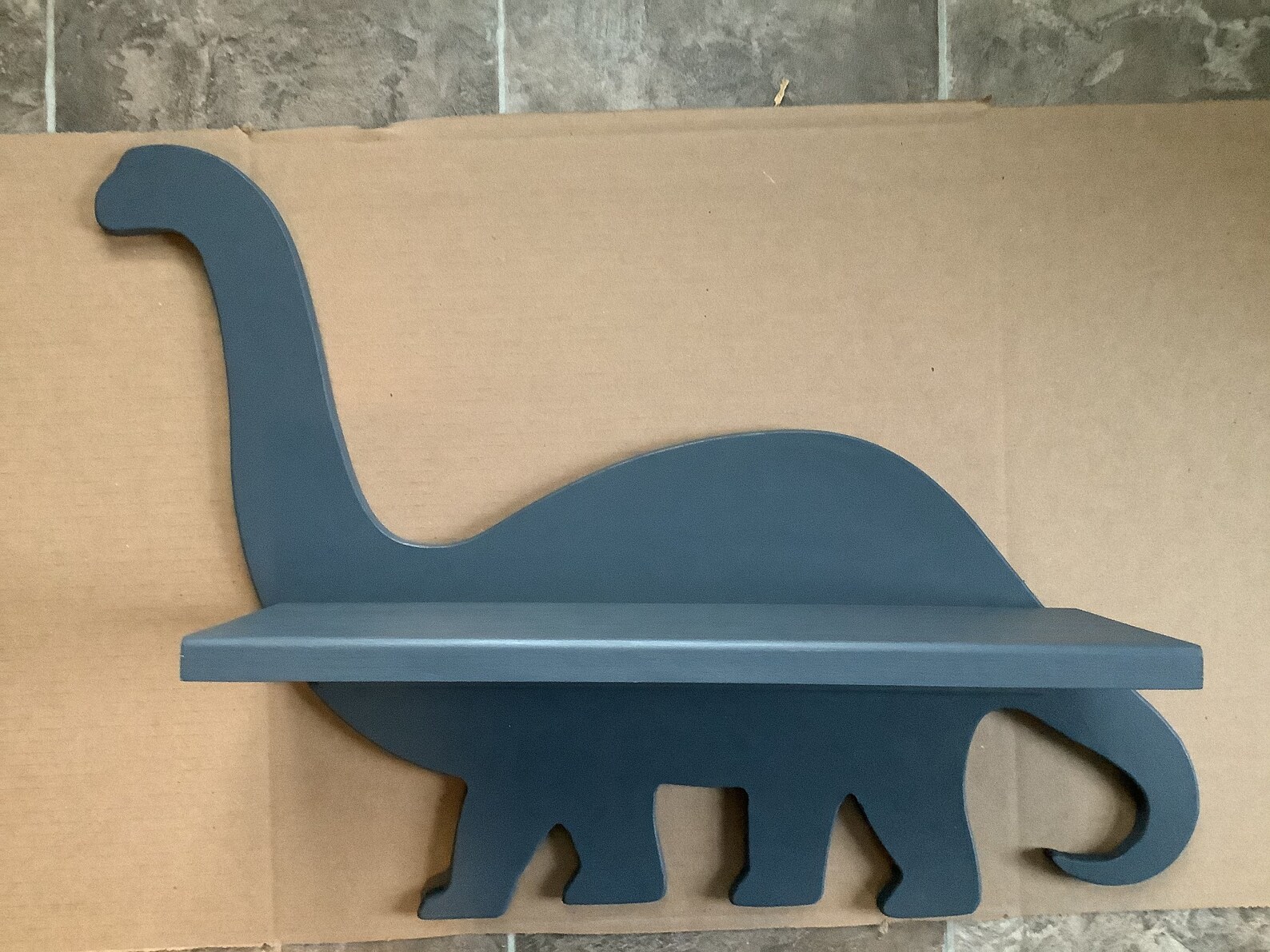 Dinosaur Shelf Children's Wall Decor Etsy