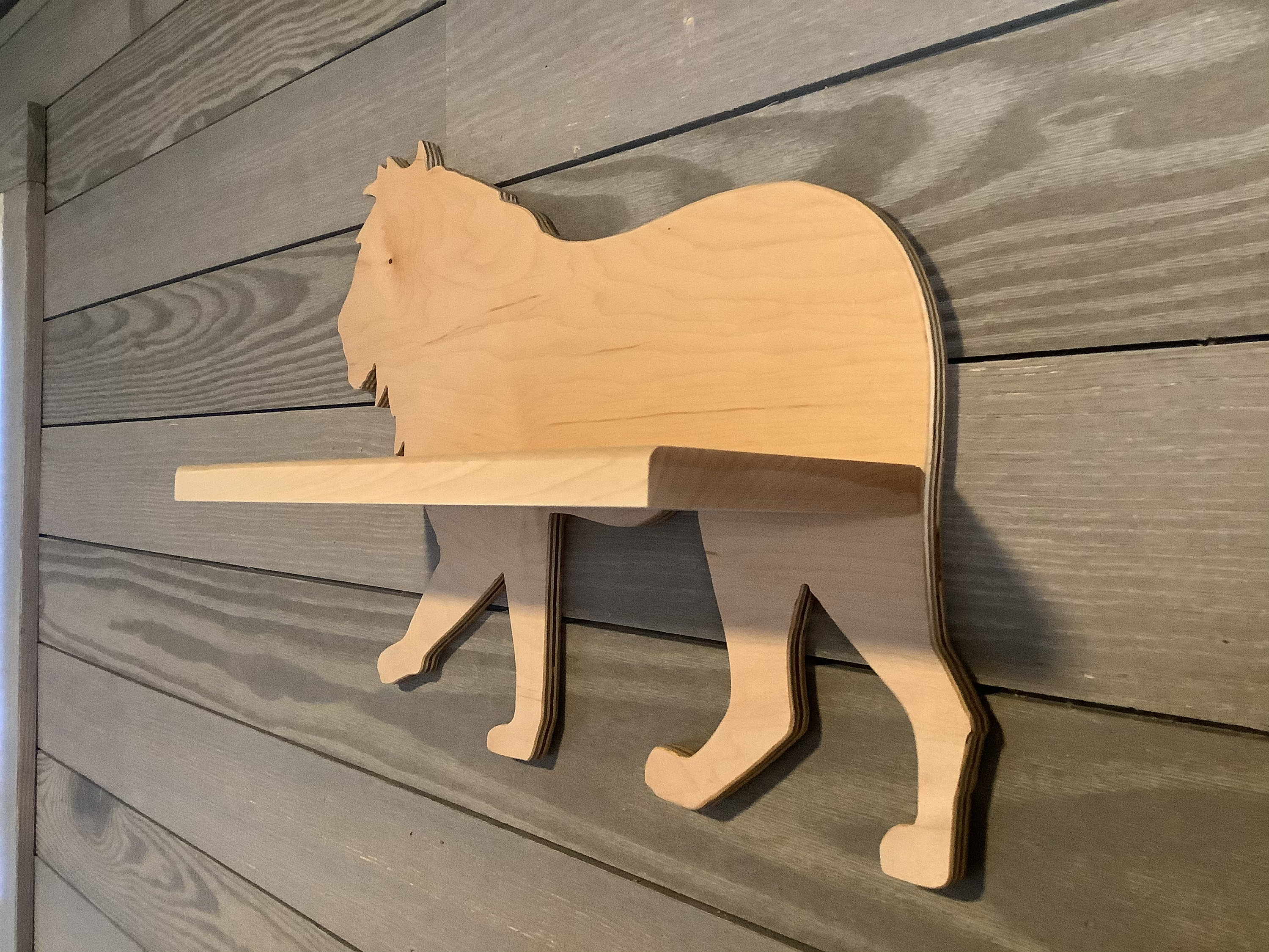 Lion Shelf Lion Wall Decor Safari Wall decor Etsy