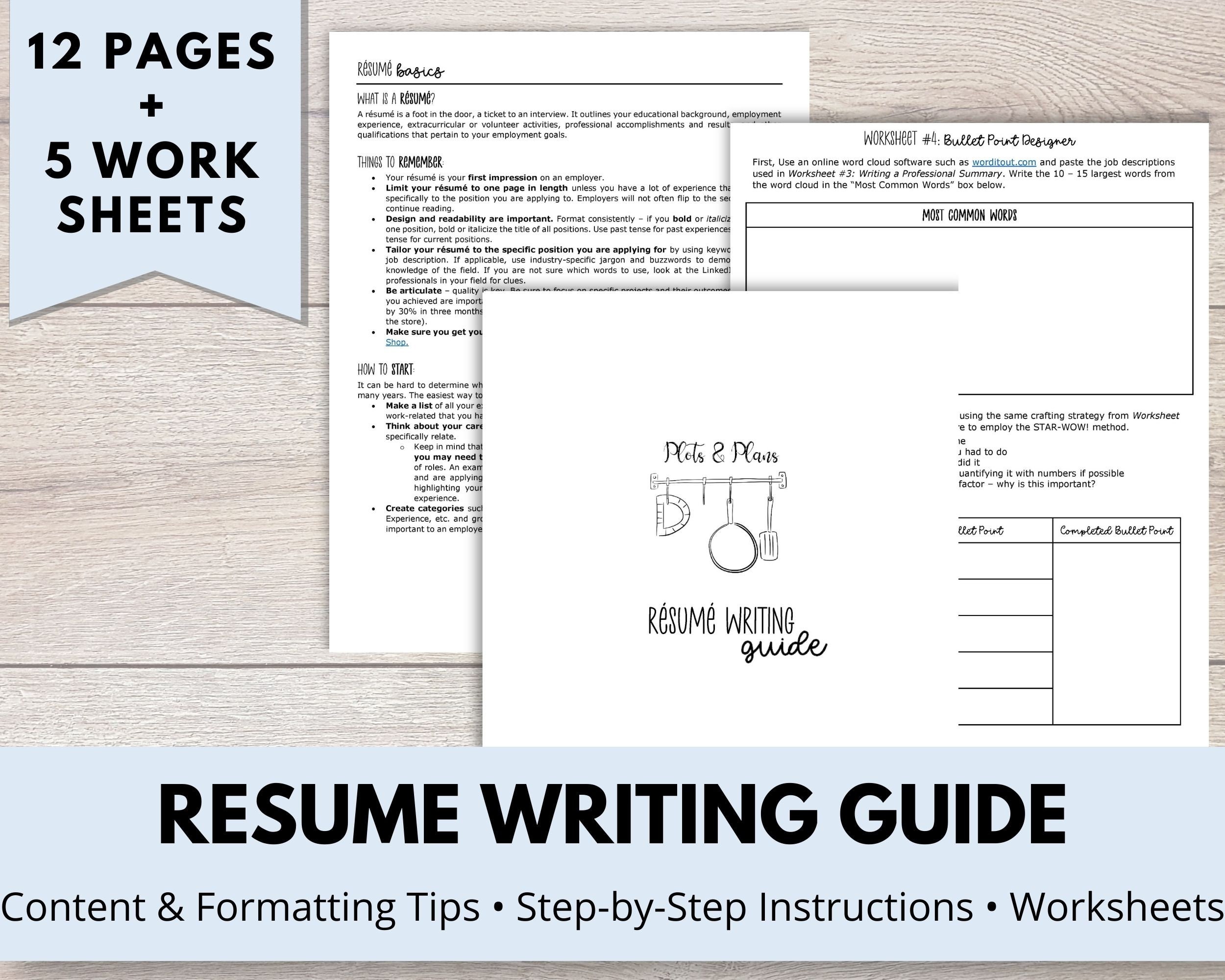 How to Write a Resume - Complete Step By Step Guide