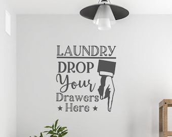 Laundry Room Sign, Laundry Room Decor Farmhouse, Laundry Room Wall Decor, Laundry Room Decals, Laundry Room Wall Art