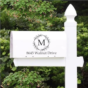 Mailbox Numbers, Personalized Mailbox Decal, Mailbox Number Decal, House Number Decal, Custom Mailbox Decal, Address Decal for Mailbox