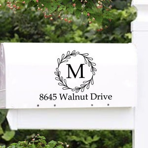 Mailbox Numbers, Personalized Mailbox Decal, Mailbox Number Decal, House Number Decal, Custom Mailbox Decal, Address Decal for Mailbox