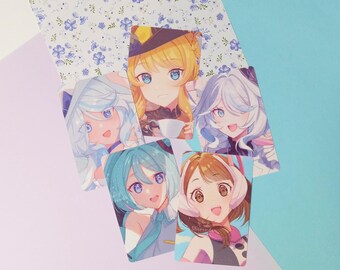 Kawaii anime photocards | Genshin Impact Photocards | Miku | Ochako