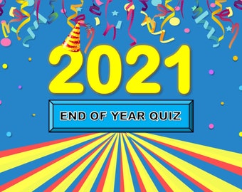 New Year S Eve Quiz Etsy