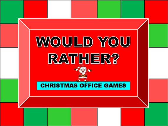 Would You Rather? PowerPoint Game