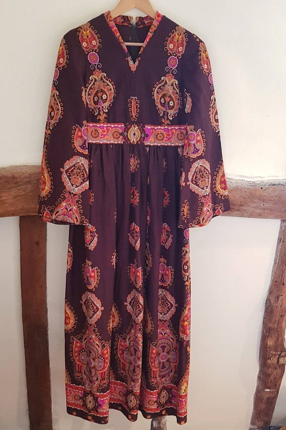 Vintage 1970's One of a Kind Dress