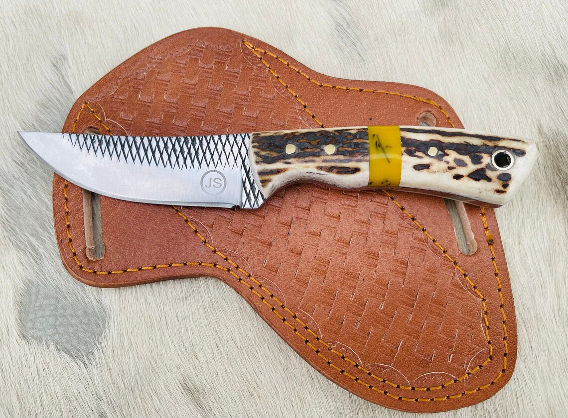 Custom Handmade horse file steel cowboy skinner knife Etsy