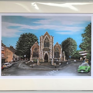 Wanstead United Reformed Church - Art Print
