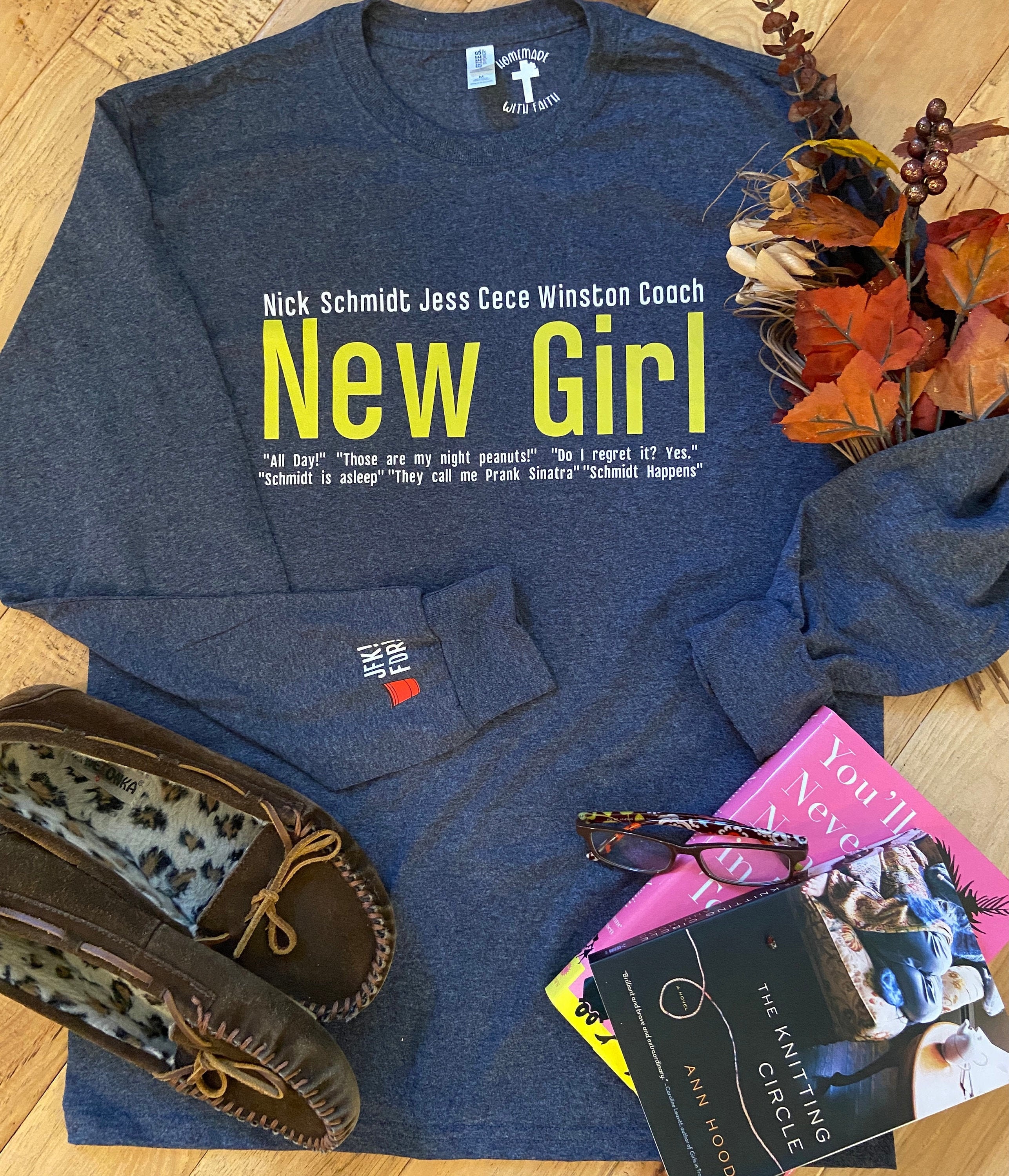 New Girl TV Show Shirt New Girl New Girl Shirt Nick Etsy