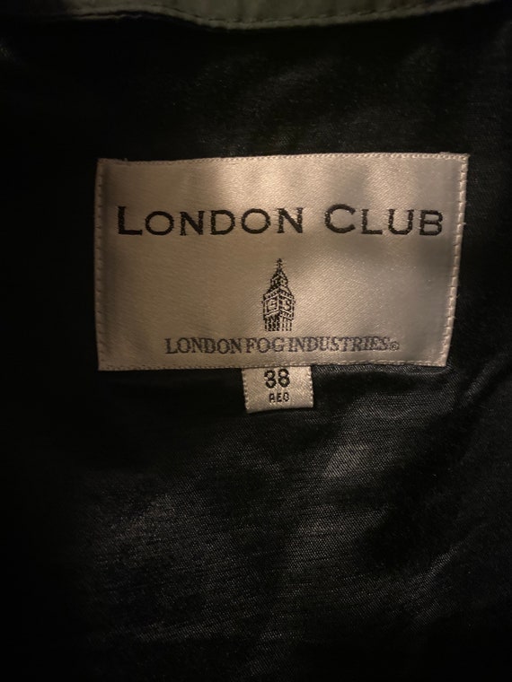 Vintage London Club Gray Coat (size 38, fits like… - image 3