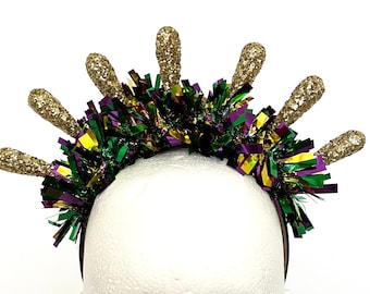 Mardi Gras Headband - Queens