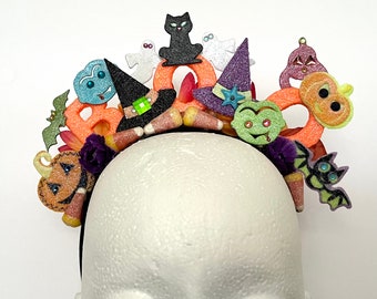 BOO Halloween Headband - Medium Letters