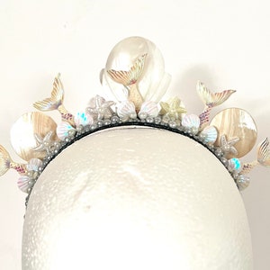 The Mermaid Collection - Bridal Mermaid Headband