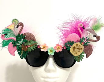 Tropical Flamingo Sunglasses