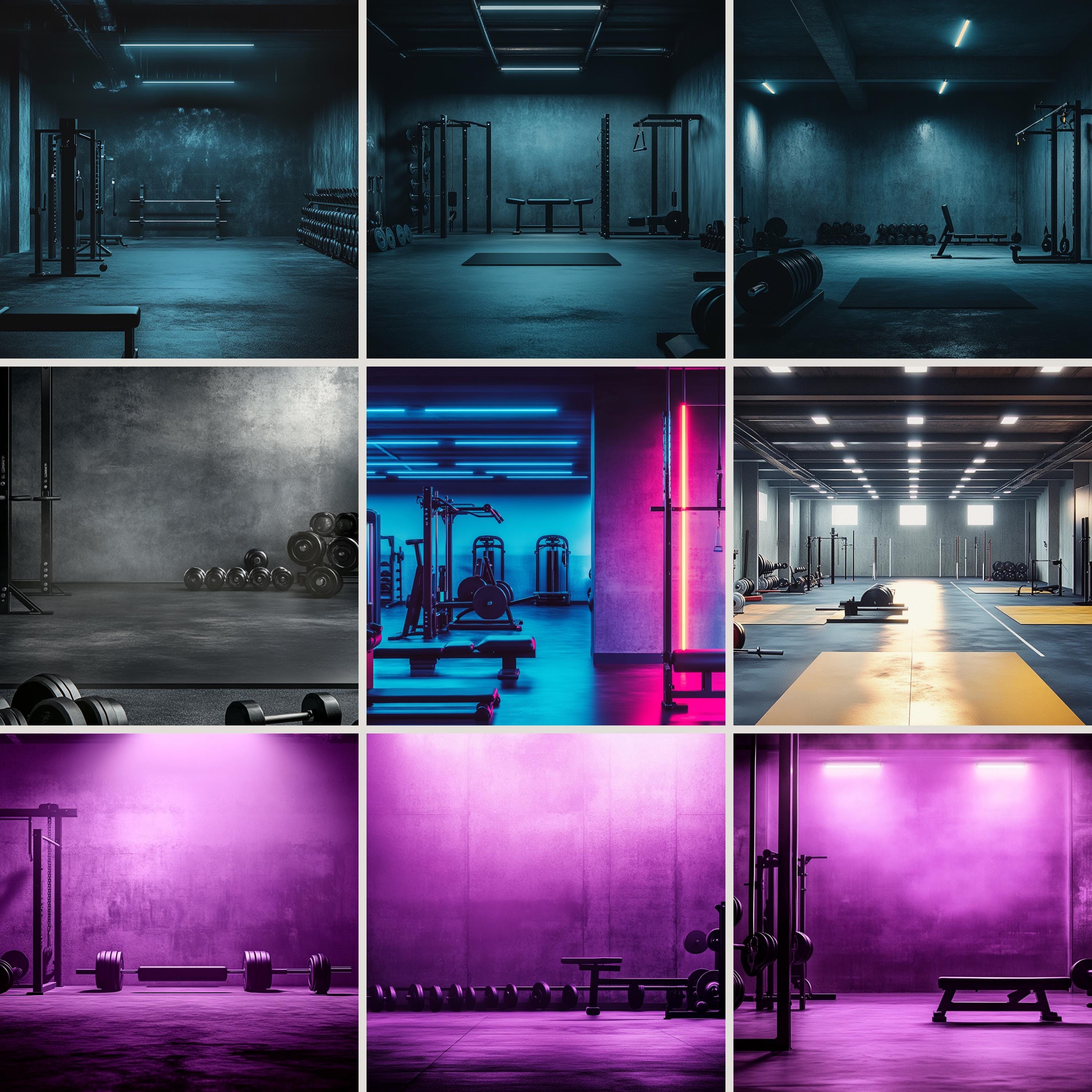 40 Gym Photography Backdrop: 40 Fitness Studio Backgrounds (digital ...