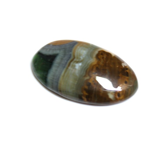 17366 Loose Semi Precious Jewellery Making Stone Size 34x21x6 MM Pendant Cabochon Attractive Natural Ocean Jasper Oval Shape Cabochon