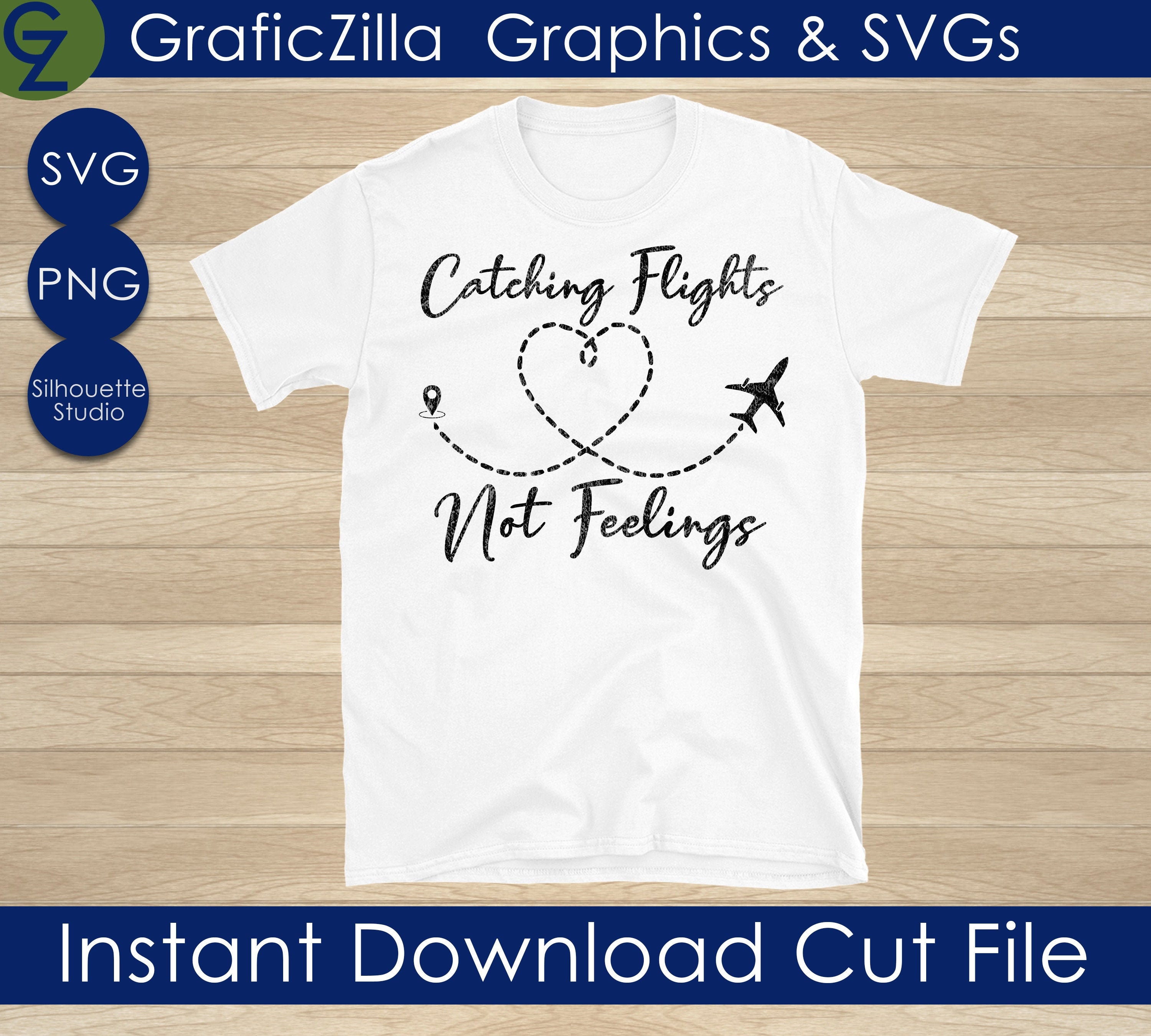 Catching Flights Not Feelings Svg Girls Trip SVG Instant Etsy