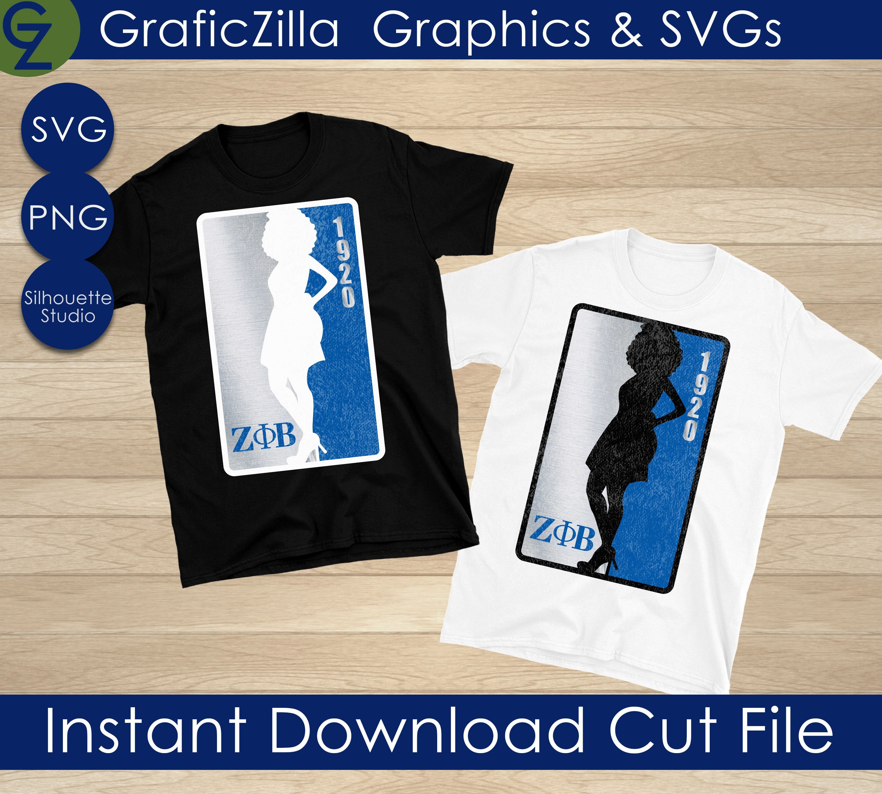 Zeta Phi Beta SVG, Zeta svg, Dove svg, Finer Svg,  HBCU, Sorority, Founder's Day, Instant Download File Silhouette Cricut, 1920, Woman