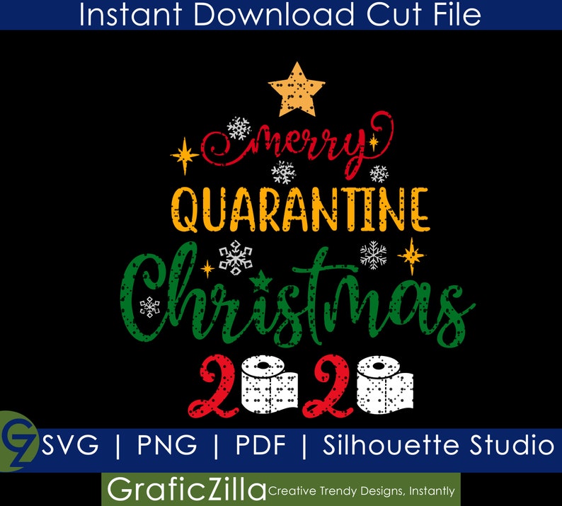 Download Merry Christmas SVG Quarantine SVG Christmas 2020 | Etsy