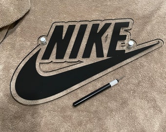 nike logo sign