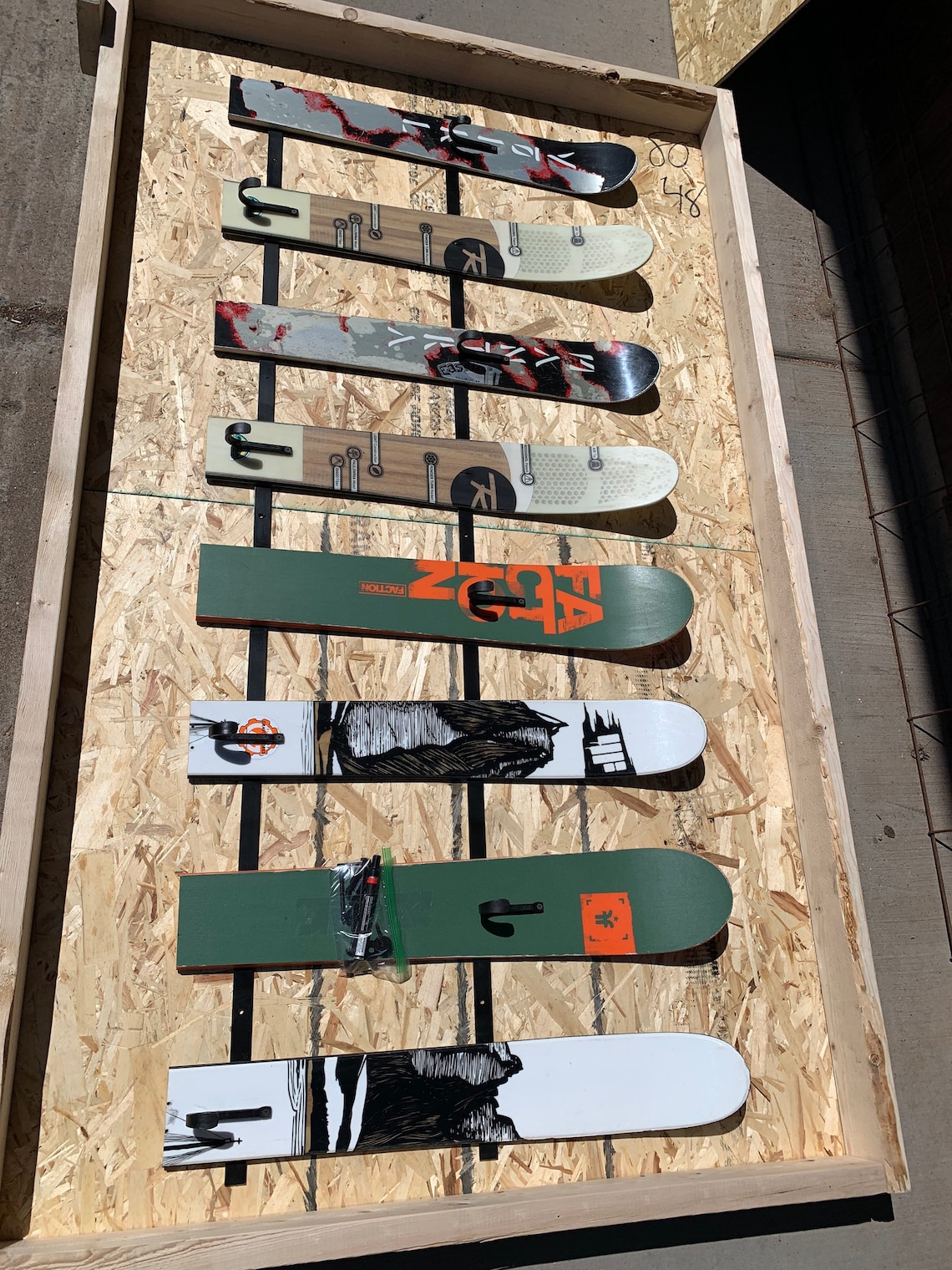 Custom Vintage Ski Coat Rack Etsy