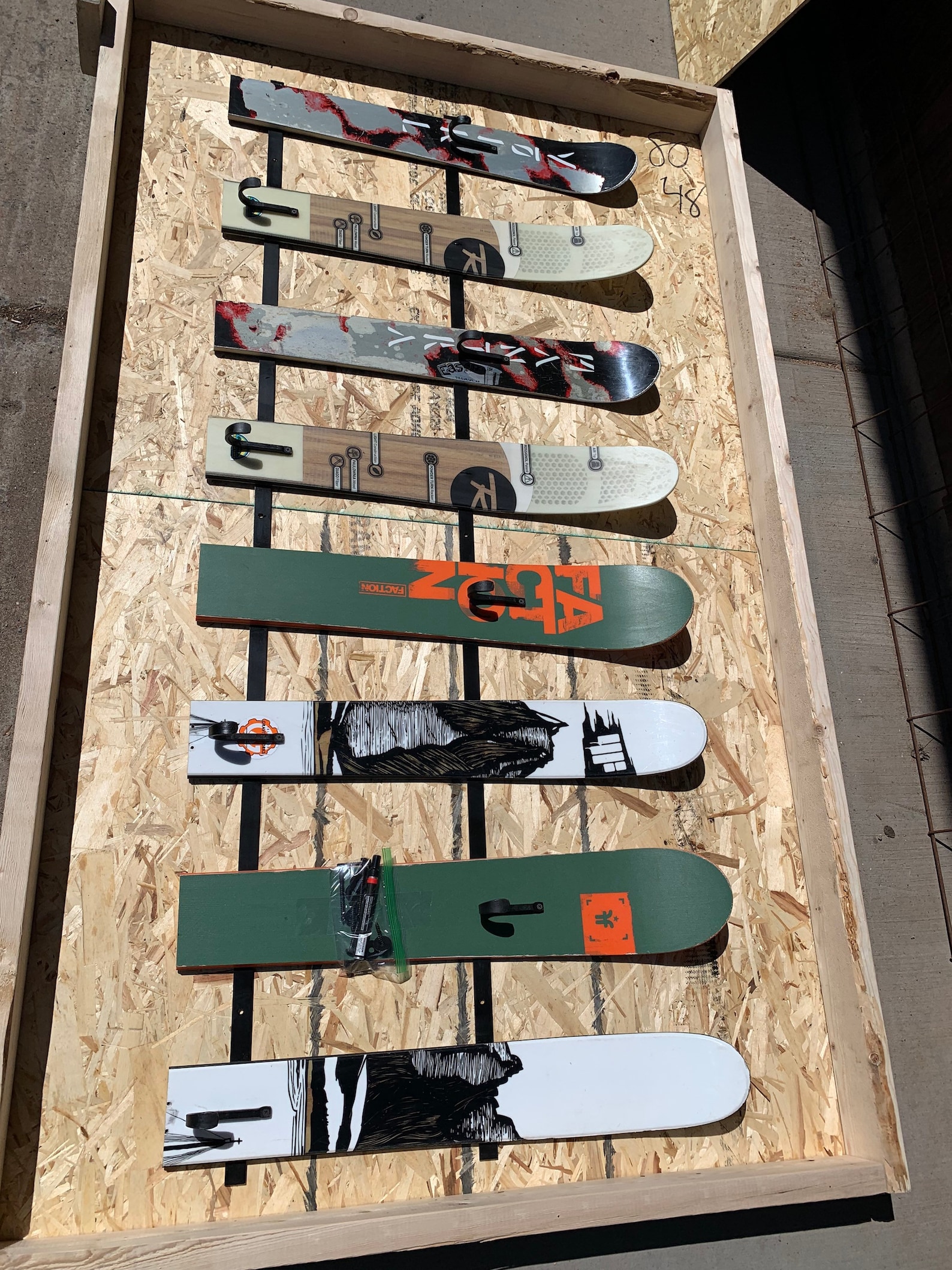 Custom Vintage Ski Coat Rack Etsy