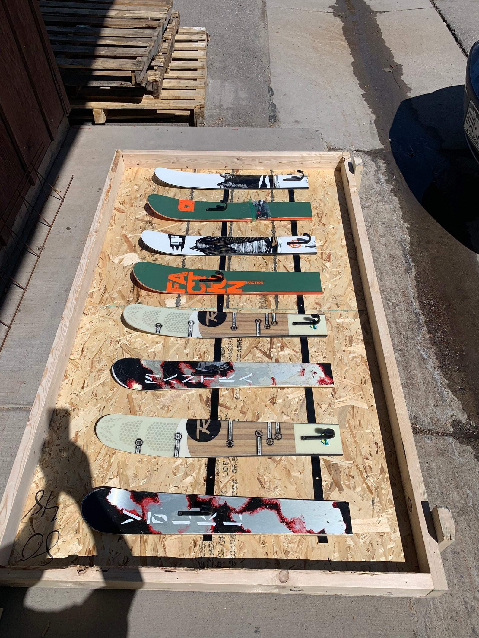 Custom Vintage Ski Coat Rack Etsy