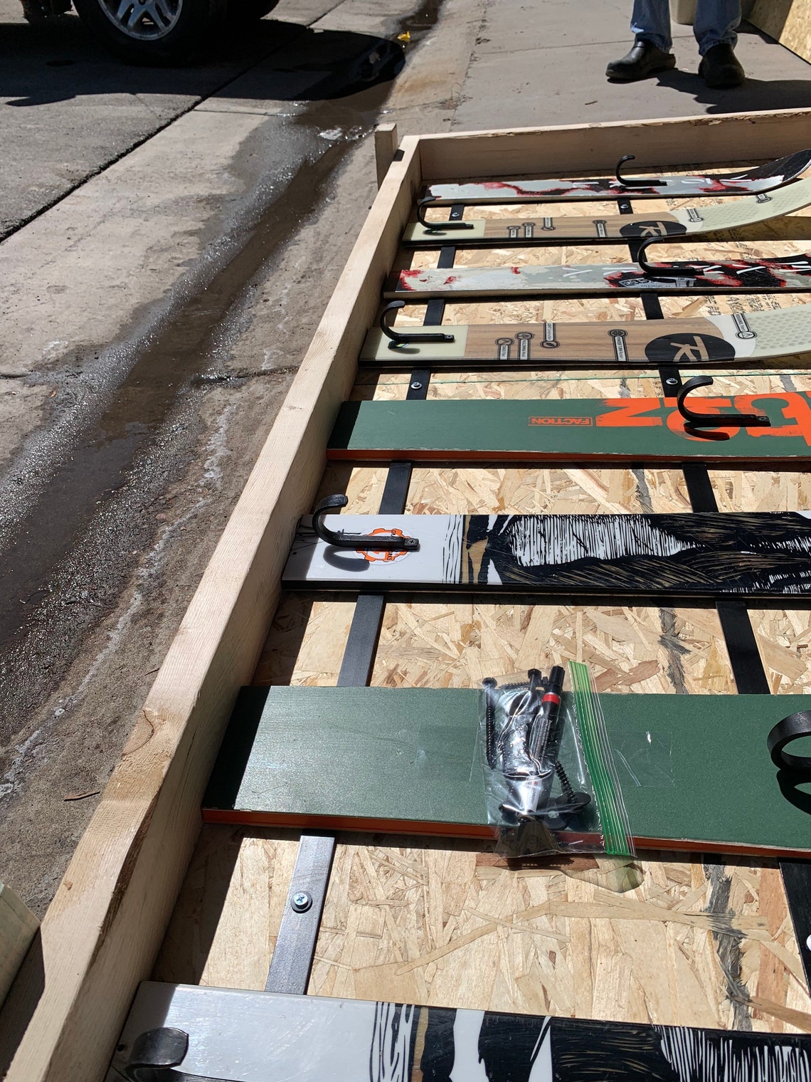 Custom Vintage Ski Coat Rack Etsy