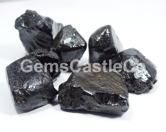 natural stone Top quality Black Spinel Raw Rare gemstone,23,9\u04458,5\u04453,7 mm PAIR Thai Black Spinel cabochon Rare Black Spinel Pleonaste